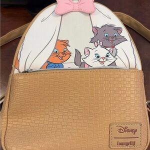 Loungefly Disney The Aristocats Kittens in basket mini backpack